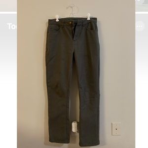 Mountain and Isles Fleece Lined Canvas Pant